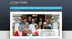Desktop Screenshot of liturgyhome.org